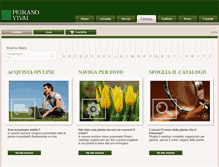 Tablet Screenshot of catalogo.peiranovivai.it
